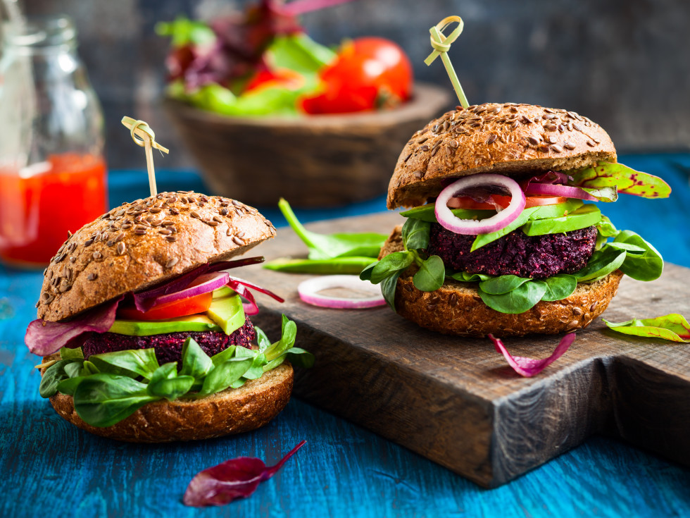 etwas leckeres fürs wochenende: veganer burger!