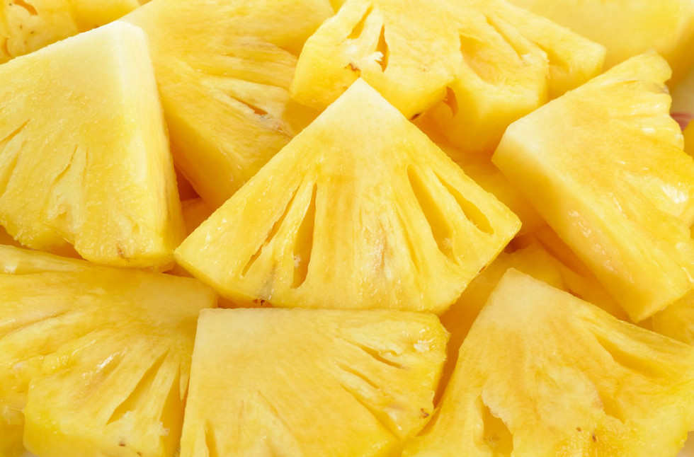 ananas, der freund der haut