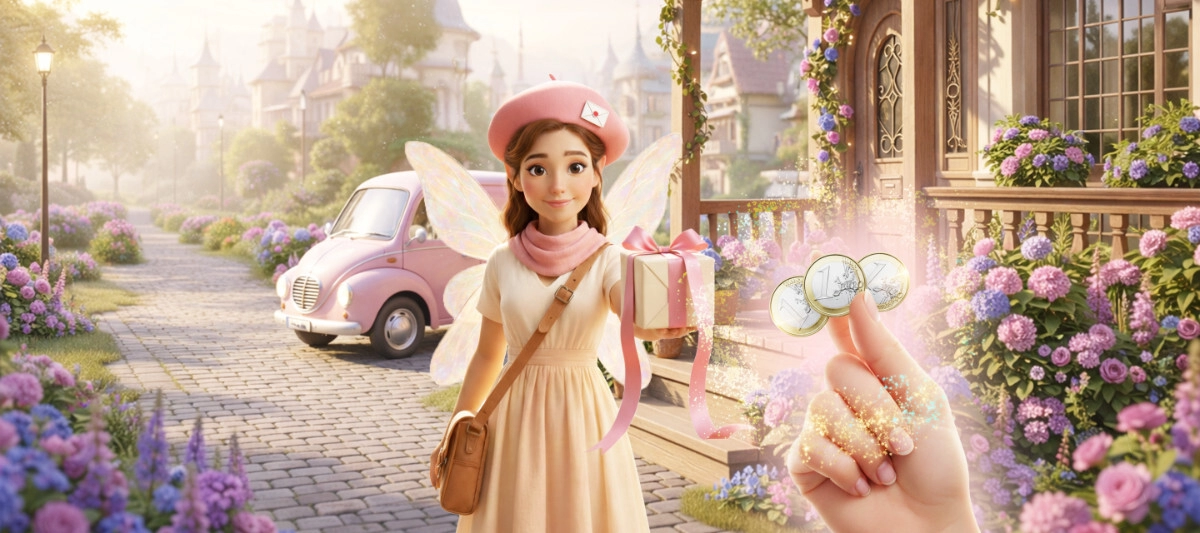 Zum Frauentag Versand für 3 EUR Nur für eine Woche!