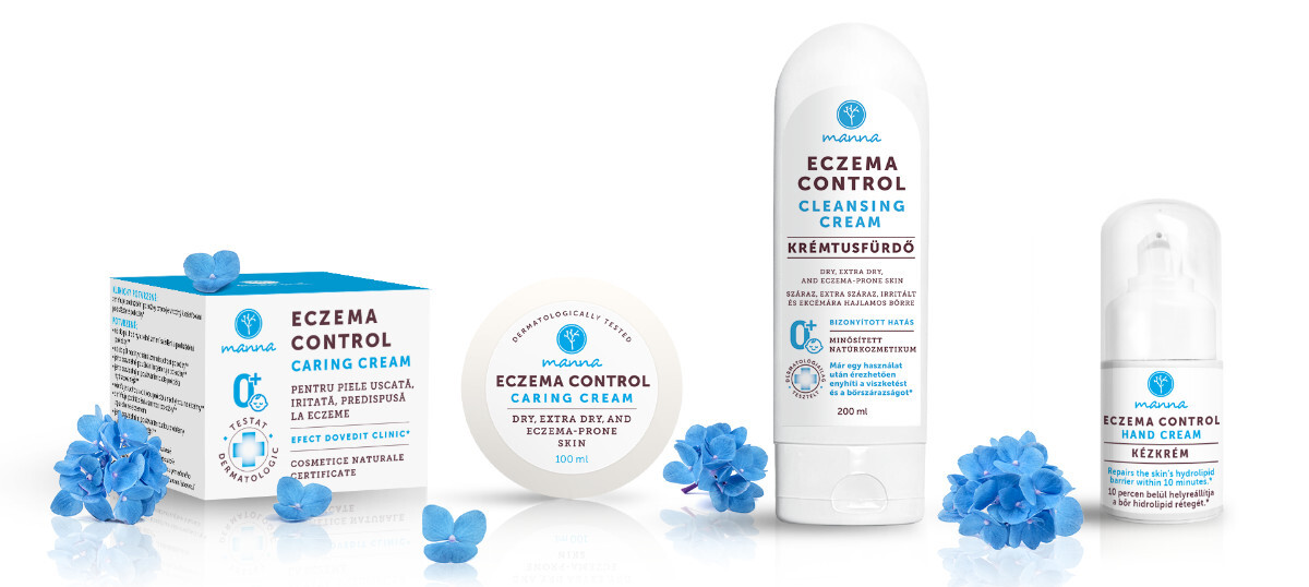 Îngrijire delicată pentru pielea cu eczemă Descoperă gama Eczema Control!