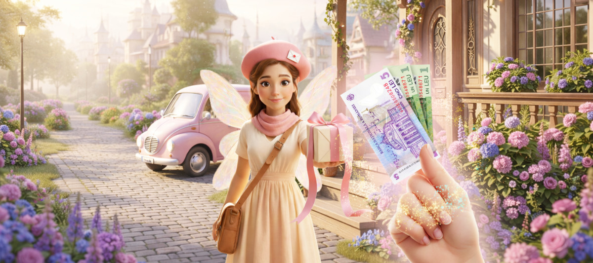 De Ziua Femeii livrare la 7 Lei Doar pentru o săptămână!