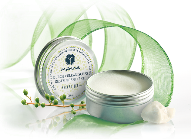 durch vulkanite gefilterte sheabutter – litsea cubeba