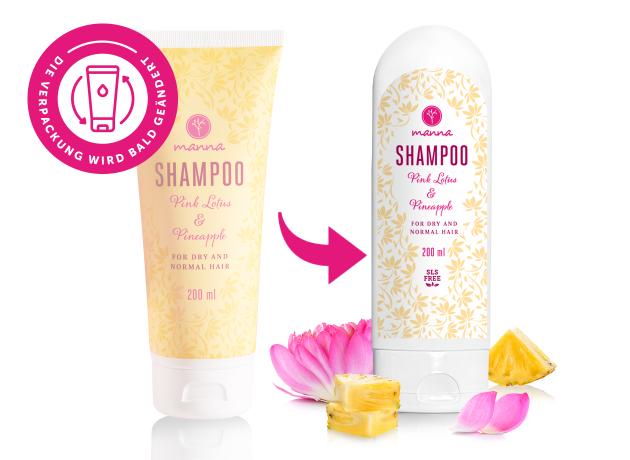 manna natur shampoo für trockenes, normales haar