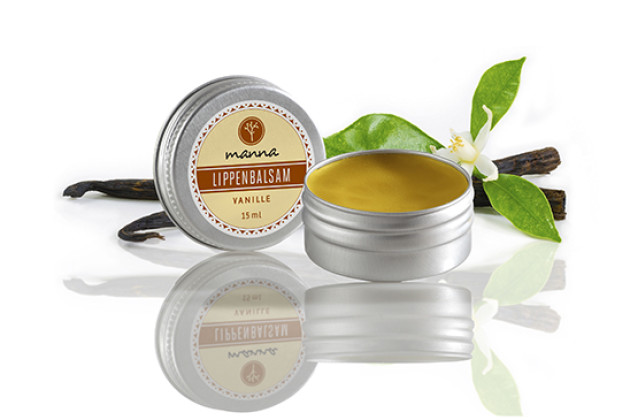 DISOK Gold-Lippenbalsam Vanille – SPF15, 24 G, Gastgeschenk Für Hochzeiten, Taufen & Partys