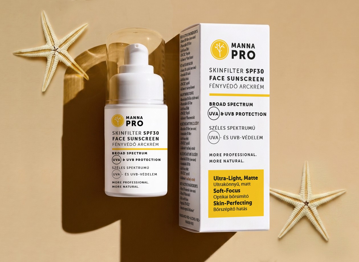 Manna SkinFilter SPF30 fényvédő arckrém