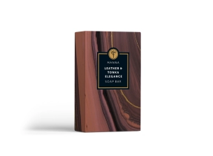 leather and tonka elegance mydło - polecamy manna