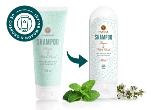 naturalny szampon do włosów tłustych i z łupieżem - polecamy manna