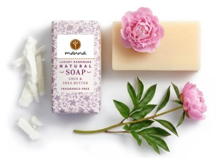 săpun coco cu unt de shea - recomandat manna