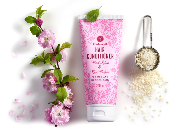 balsam natural pentru păr uscat, normal