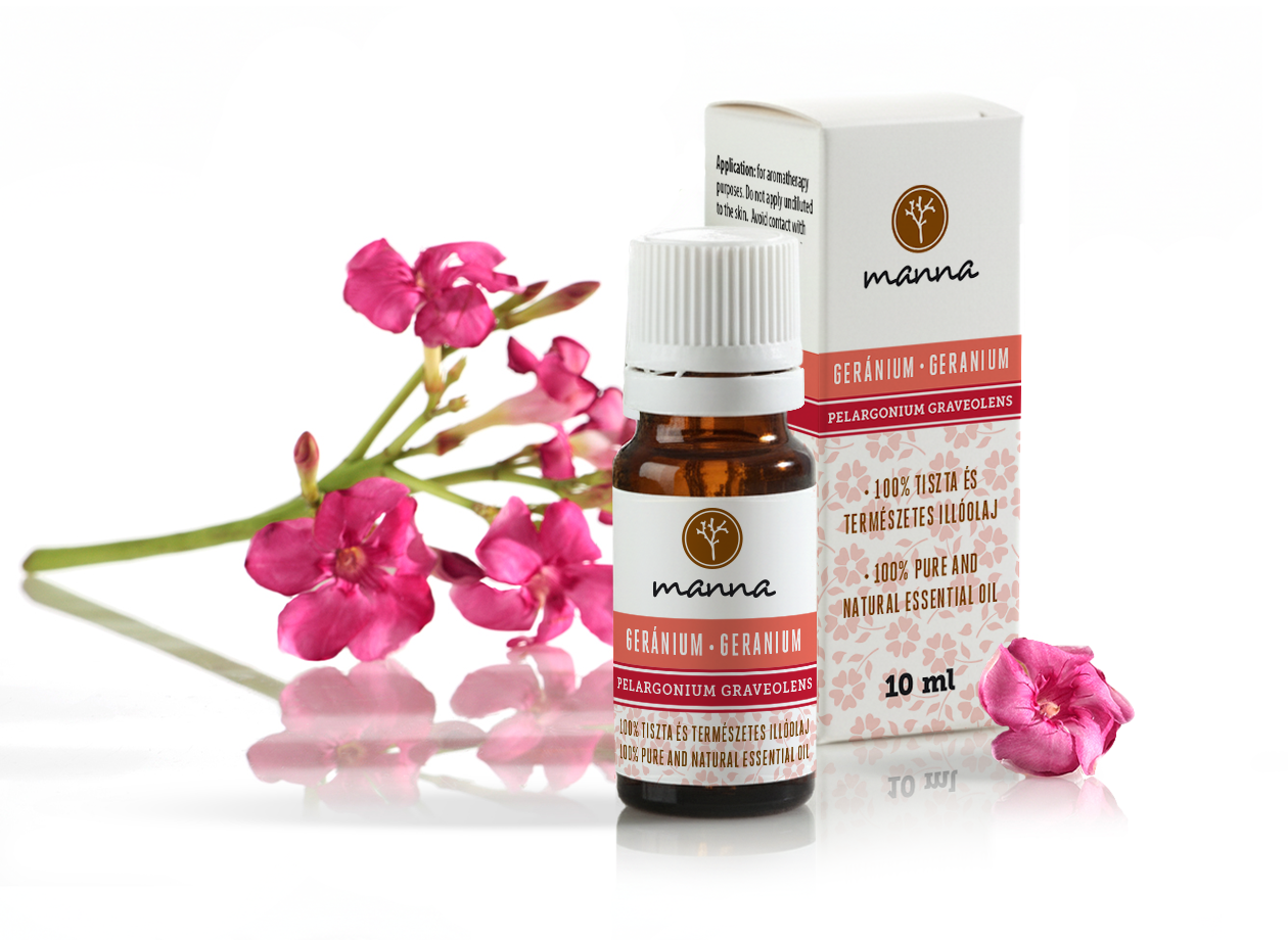 Gerániový esenciálny olej