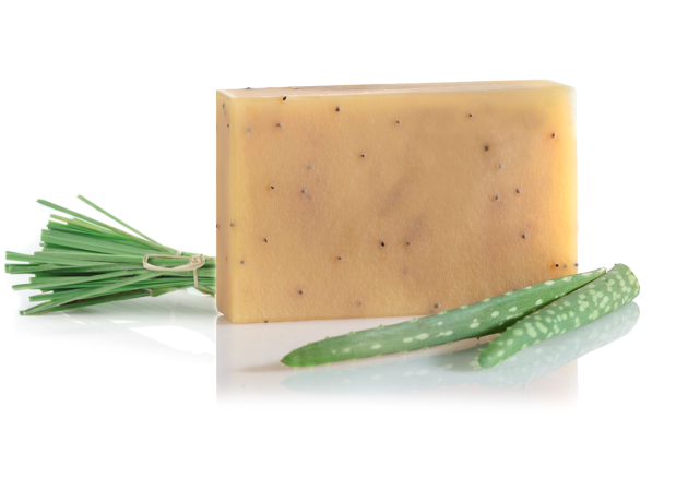aloe vera & lemongrass soap